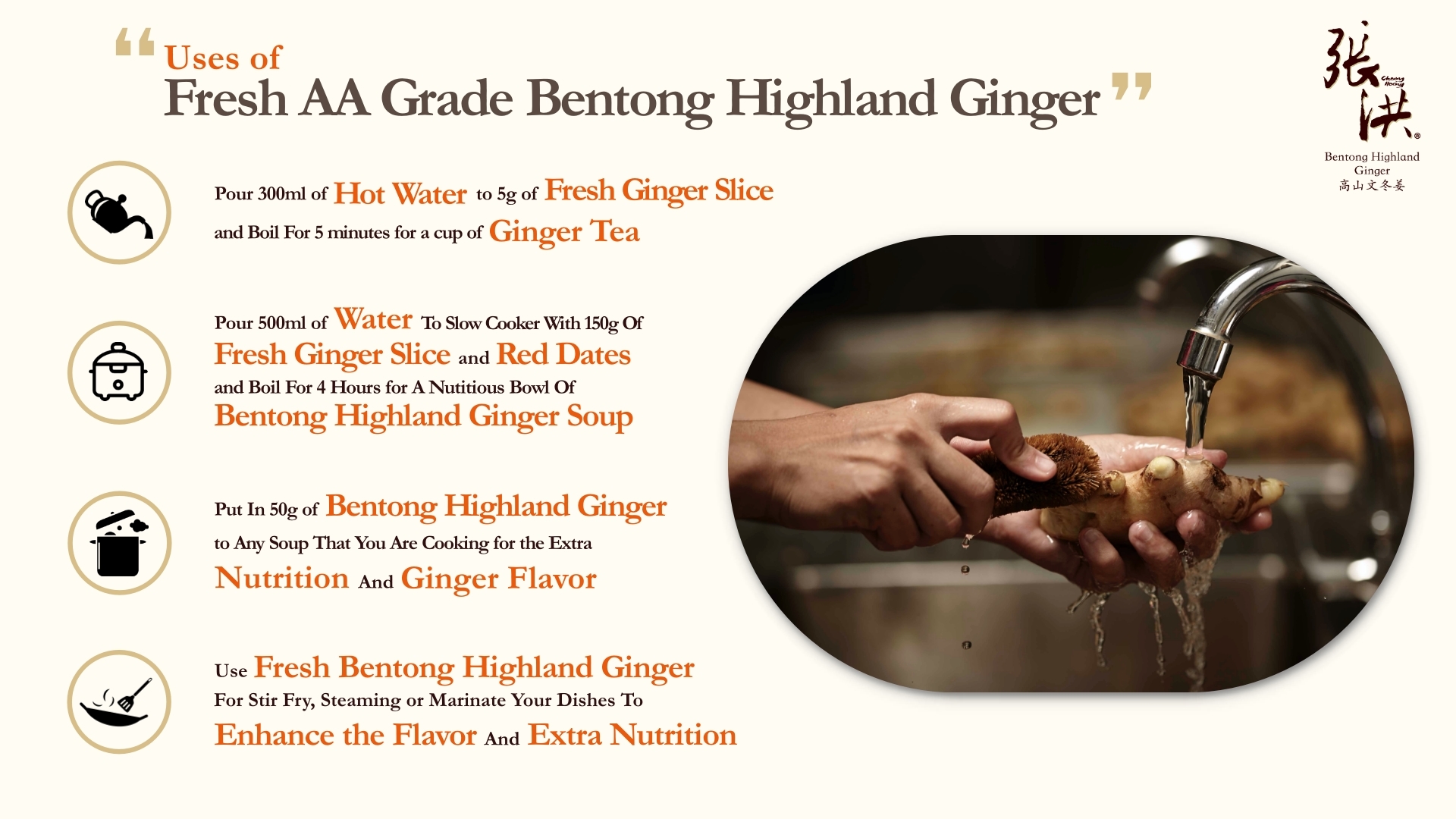 高山文冬姜fresh Bentong Highland Ginger