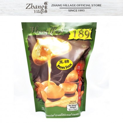 189 香饼 BROWN SUGAR HEONG PIAH (8PCS) (9555674200054)