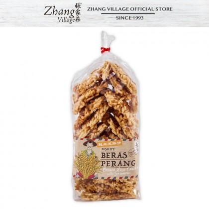 糙米芝麻饼 LZJ BROWN RICE CRACKER 160G (9555140504617)