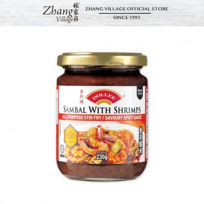DOLLEE SAMBAL SHRIMPS 230G (9556664800032)
