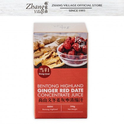 (当归) 高山文冬姜灰枣浓缩汁 DONG GUAI BENTONG H/GINGER RED DATES CONCENTRATE JUICE 390g (9555140506567)
