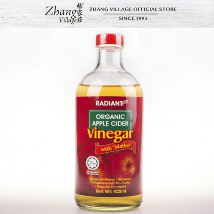 RADIANT APPLE CIDER VINEGAR 425ML (9555102902543)
