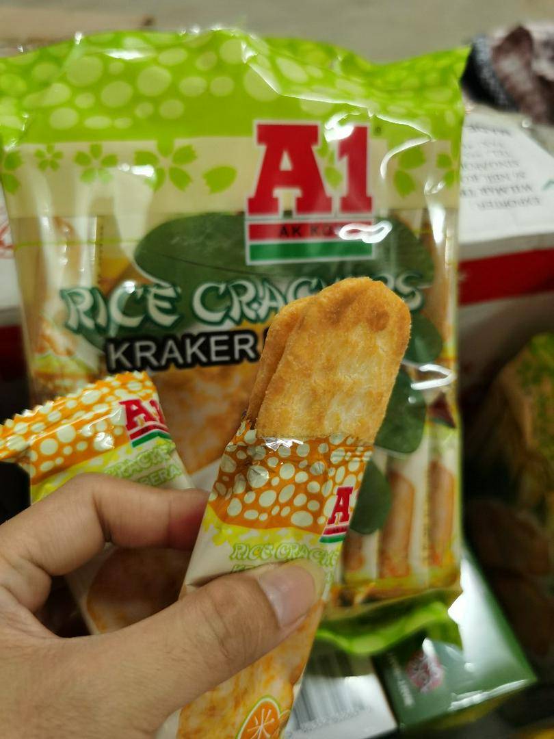A1 RICE CRACKER 112g (2pcs x 20sachet)