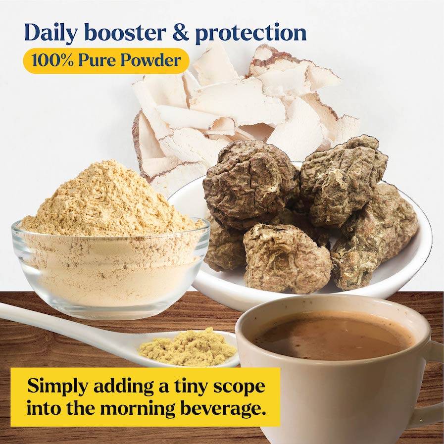 GRUSONN ORGANIC TIGER MILK MUSHROOM POWDER (50G)