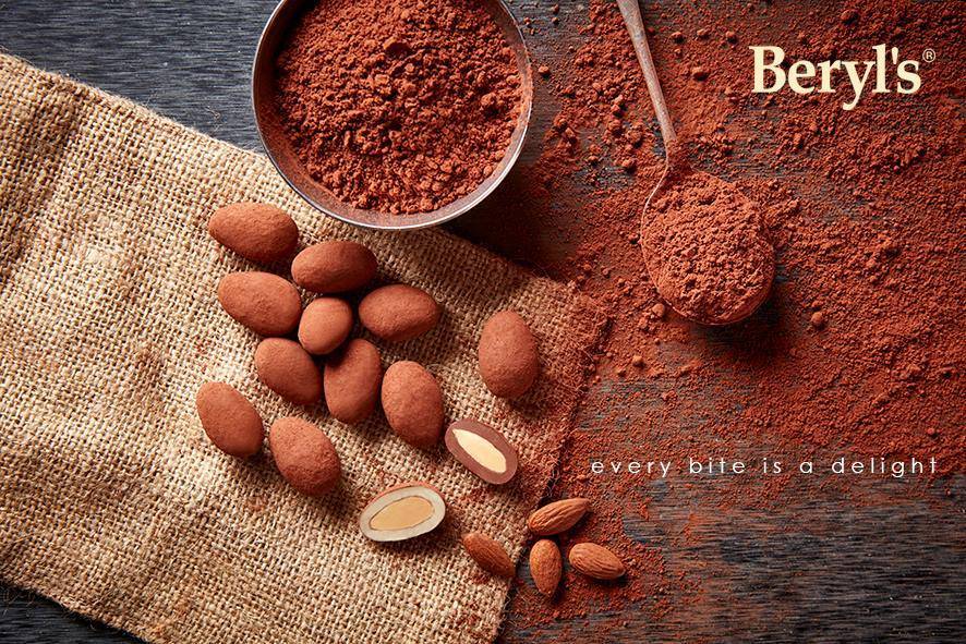 BERYL'S TIRAMISU ALMOND MILK CHOCOLATE 65g